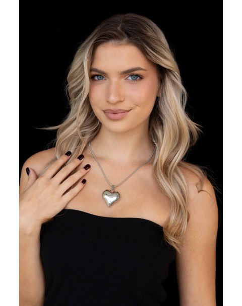 Κολιέ με κρεμαστή καρδιά