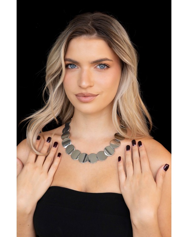 Κολιέ στρογγυλά ατσάλινα σ�...