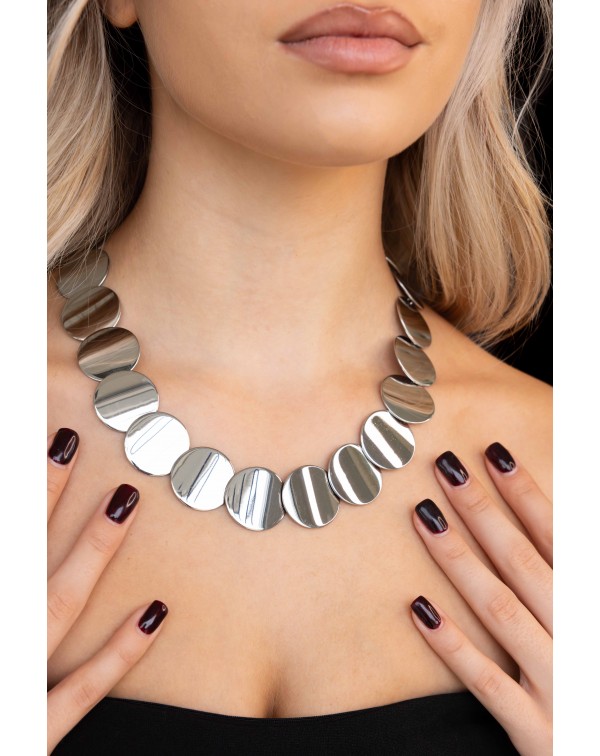 Κολιέ στρογγυλά ατσάλινα σ�...