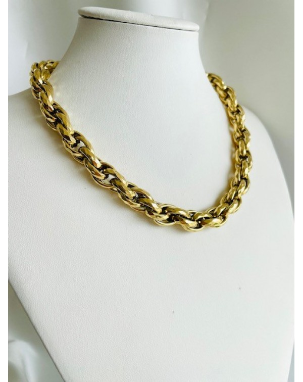 Κολιέ τύπου χοντρή αλυσίδα