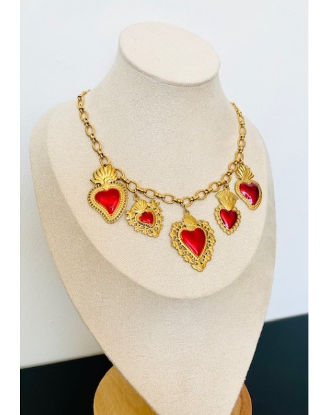 Χειροποίητο Κολιέ αλυσίδα