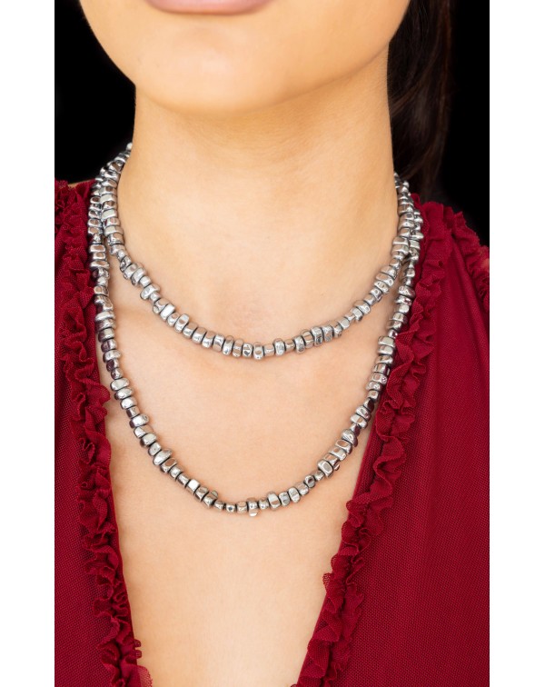 Κολιέ από ανομοιόμορφες ατ�...