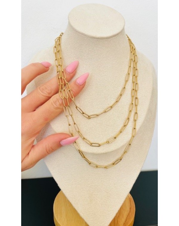 Κολιέ από τρεις αλυσίδες