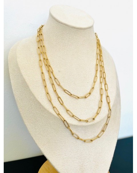 Κολιέ από τρεις αλυσίδες