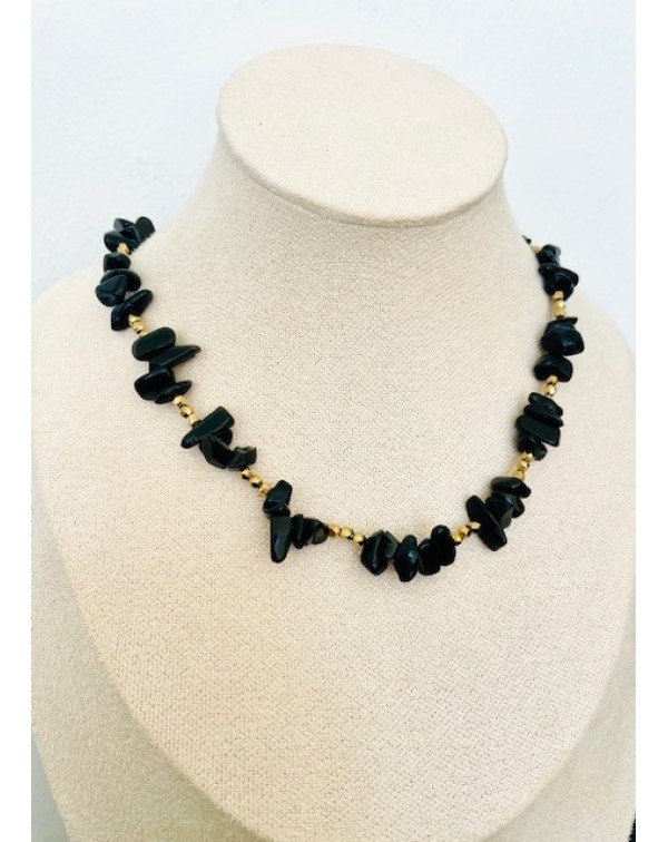 Κολιέ με ημιπολύτιμους λίθ�...