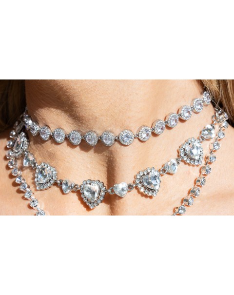 Κολιέ ριβιέρα σε δύο σχέδια