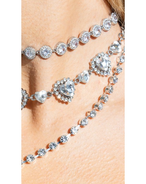 Κολιέ ριβιέρα σε δύο σχέδια