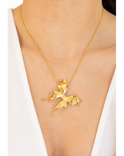 Κολιέ πεταλούδα