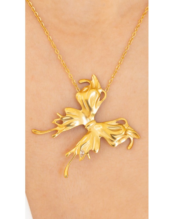 Κολιέ πεταλούδα