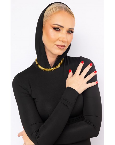 Κολιέ τσόκερ με σε σχέδιο πλεγμένου