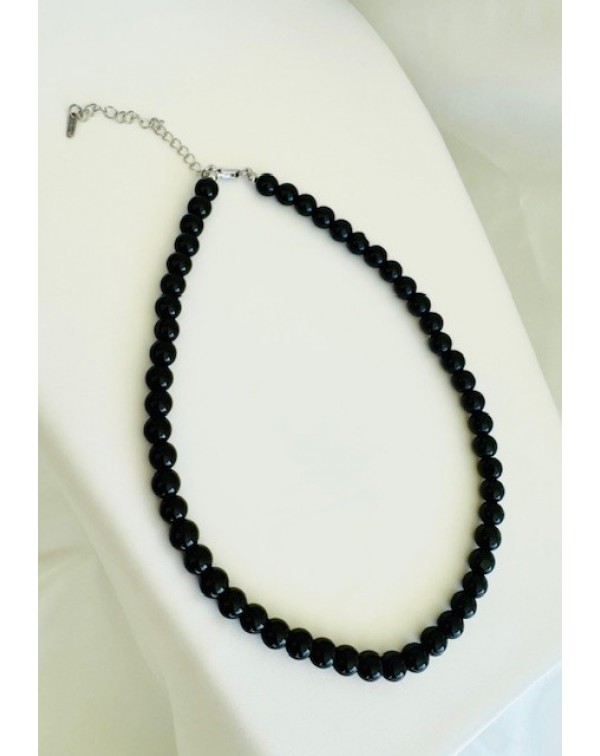 Κολιέ από μαύρες πέρλες
