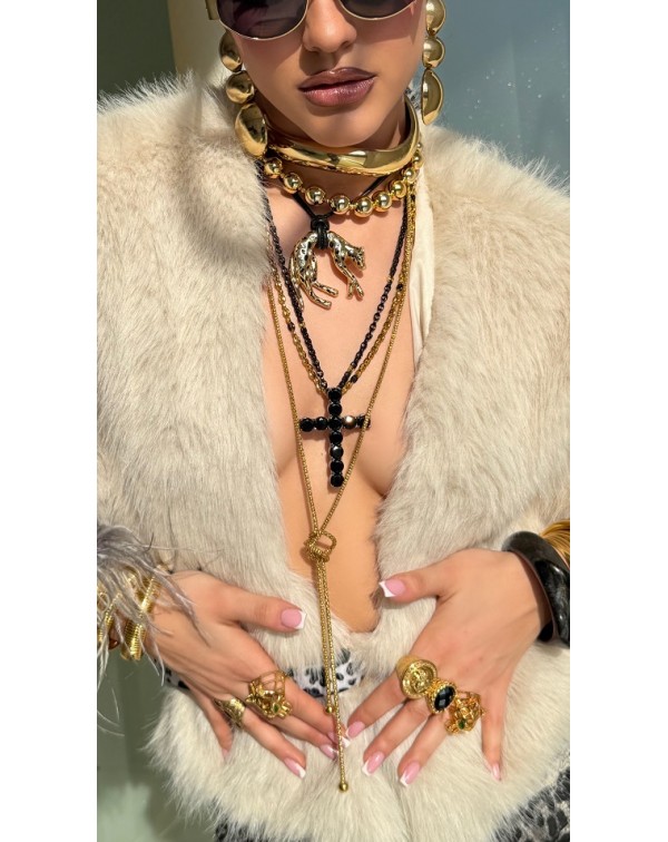 Πολυμορφικό κολιέ αλυσίδα 