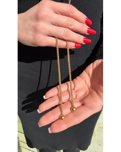 Πολυμορφικό κολιέ αλυσίδα 