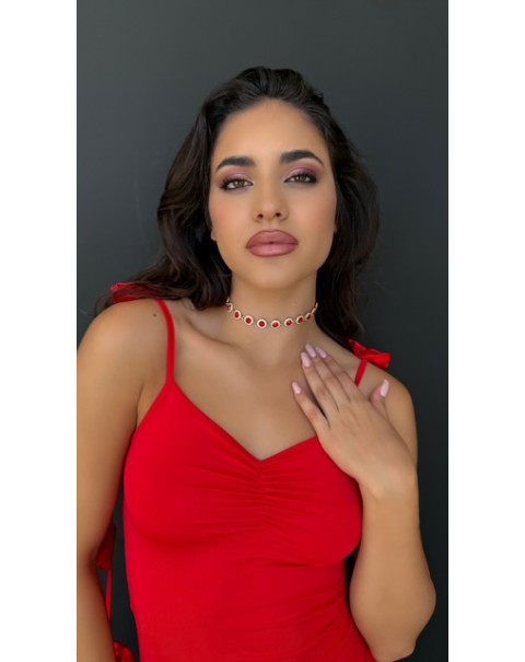 Κολιέ τσόκερ ριβιέρα 