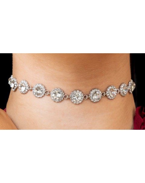 Κολιέ τσόκερ ριβιέρα 