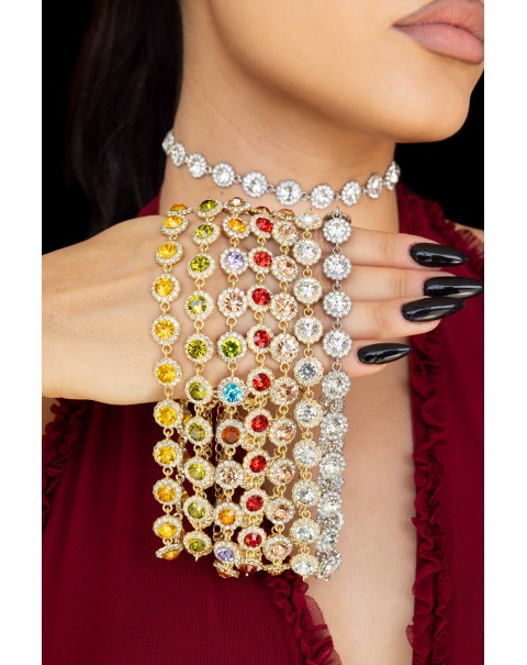 Κολιέ τσόκερ ριβιέρα 