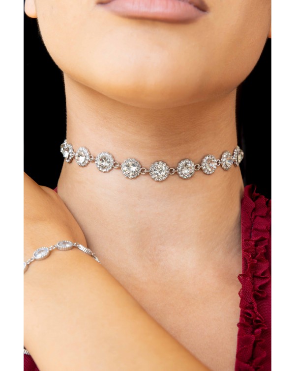 Κολιέ τσόκερ ριβιέρα 