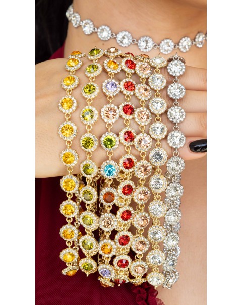 Κολιέ τσόκερ ριβιέρα 