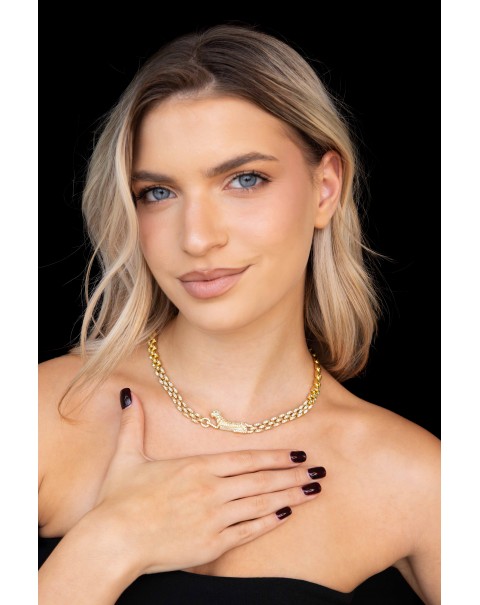 Κολιέ τίγρης - πάνθηρας