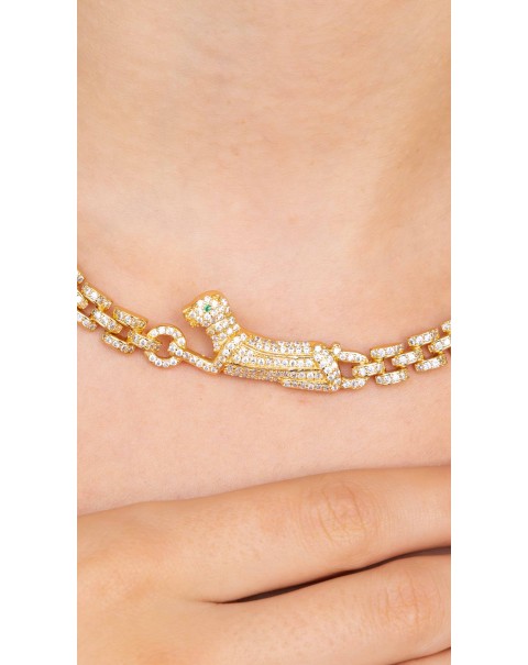 Κολιέ τίγρης - πάνθηρας