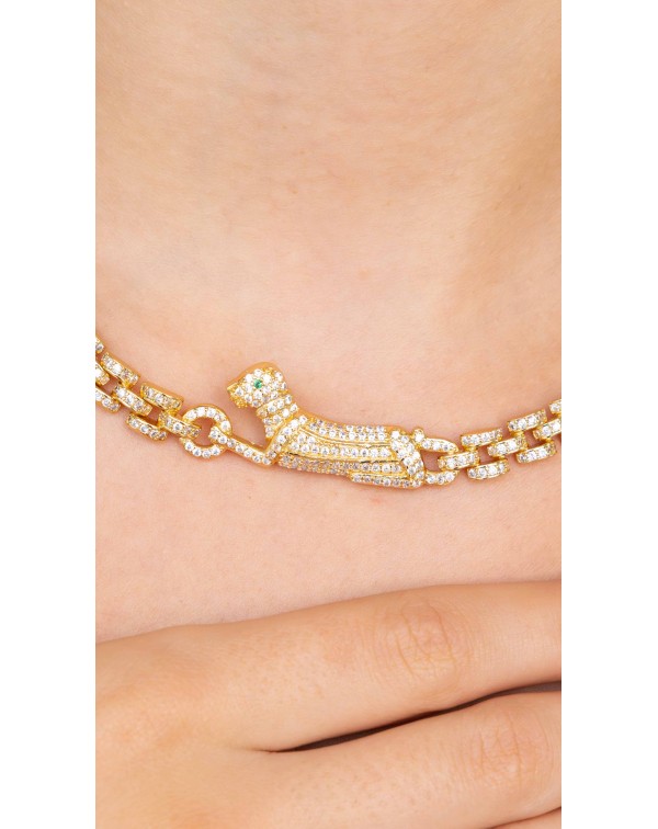 Κολιέ τίγρης - πάνθηρας