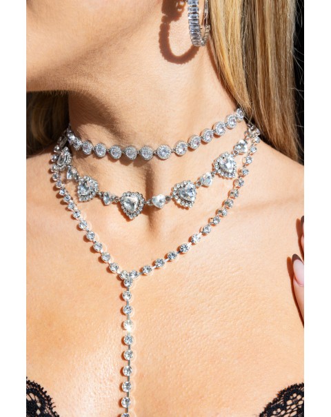 Ριβιέρα ροζάριο με σταυρό στο τελείωμα