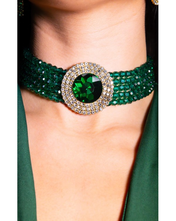 Κολιέ τσόκερ με χάντρες και...