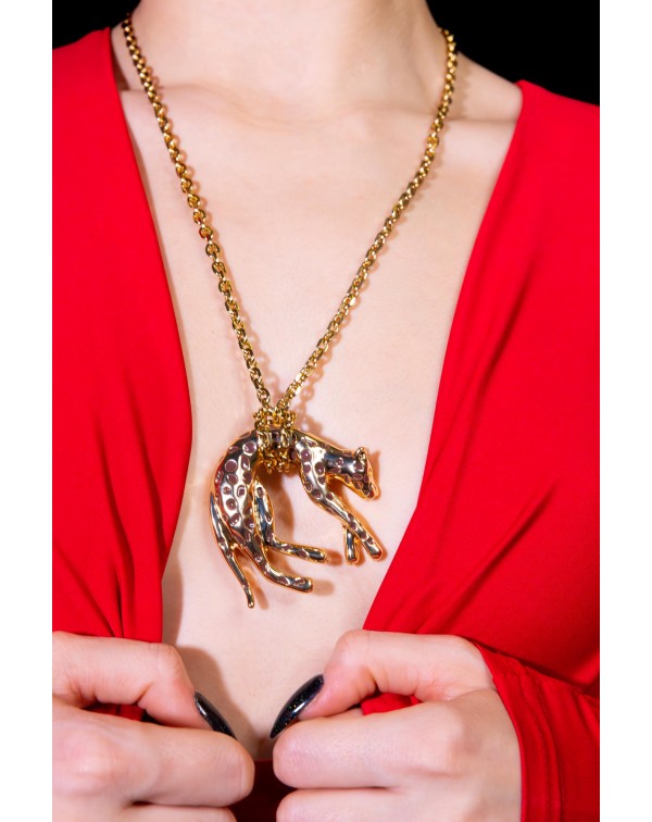 Κολιέ  πάνθηρας / λεοπάρδαλ�...