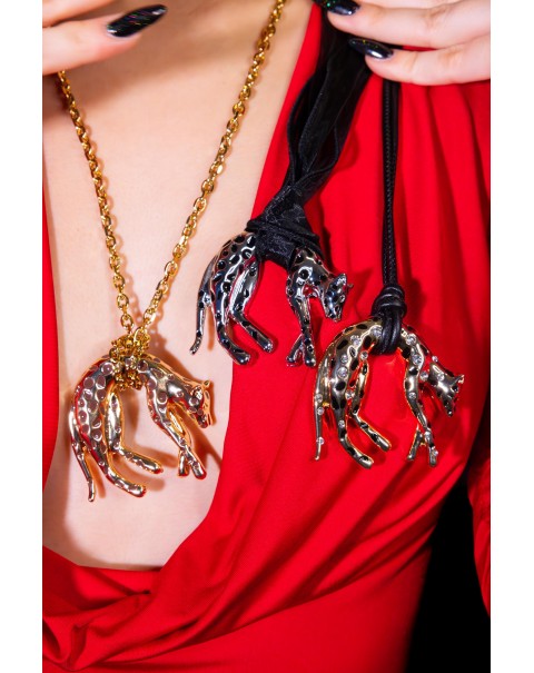 Κολιέ  πάνθηρας / λεοπάρδαλη