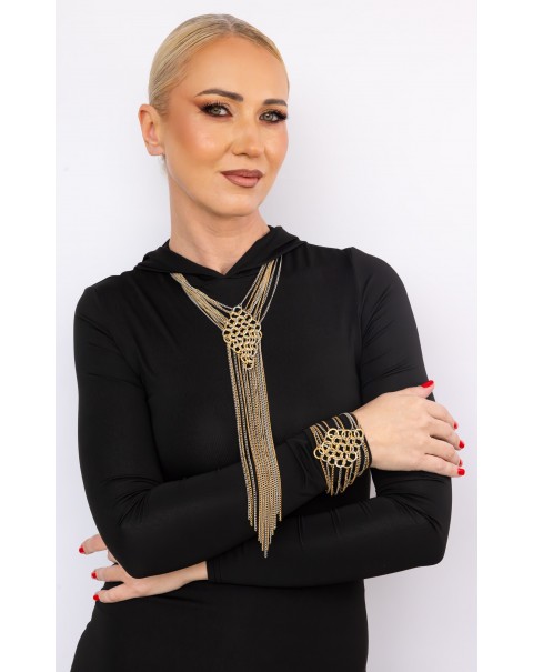 Κολιέ με ασορτί βραχιόλι