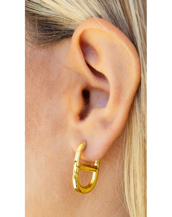 Σκουλαρίκια θήτα από ασήμι ...