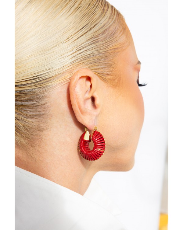 Σκουλαρίκια κρίκοι με περι�...