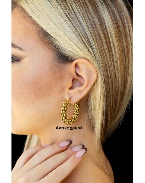 Σκουλαρίκια κρίκοι