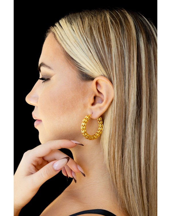 Σκουλαρίκια κρίκοι