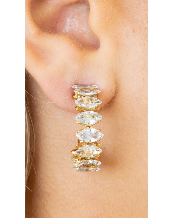 Σκουλαρίκια καρφωτά με ζιρ�...