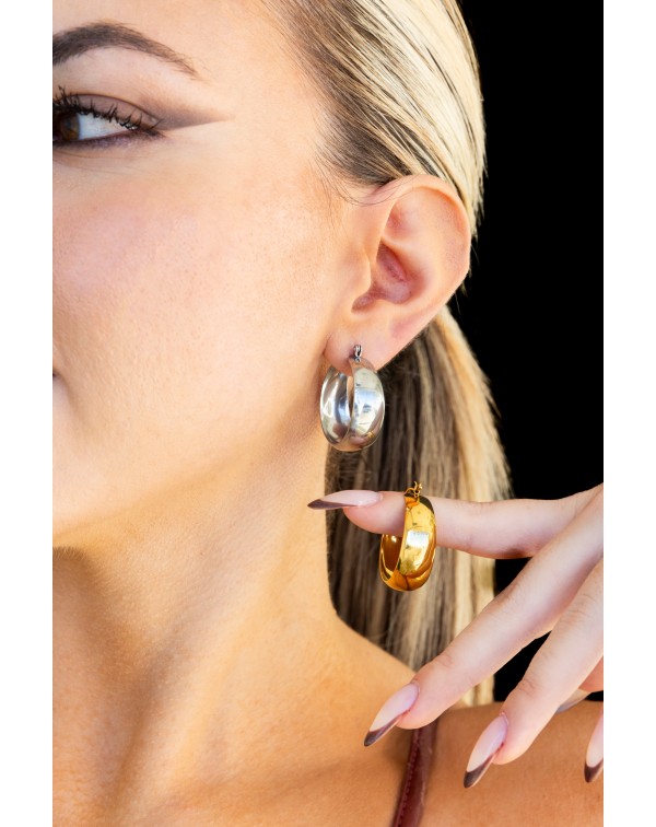 Σκουλαρίκια κρίκοι 