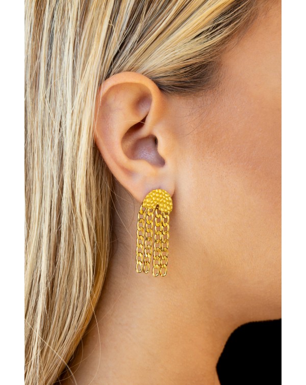 Σκουλαρίκια σφυρήλατα με κ�...