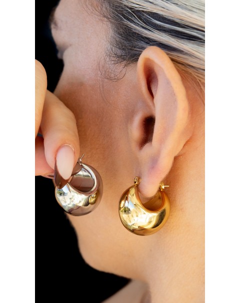 Σκουλαρίκια κρίκος bull