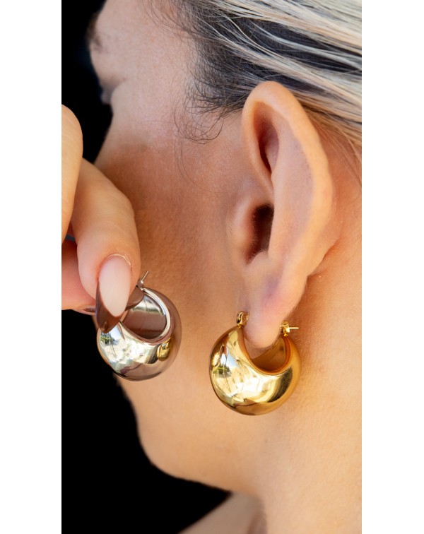 Σκουλαρίκια κρίκος bull