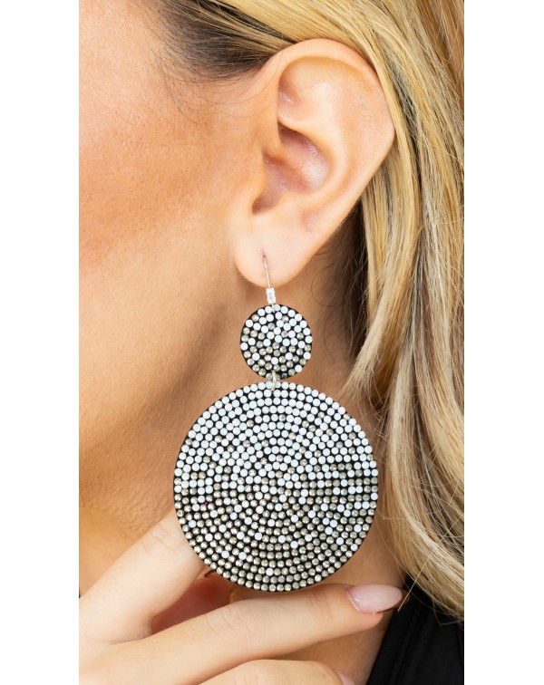 Σκουλαρίκια στρόγγυλα με ο�...