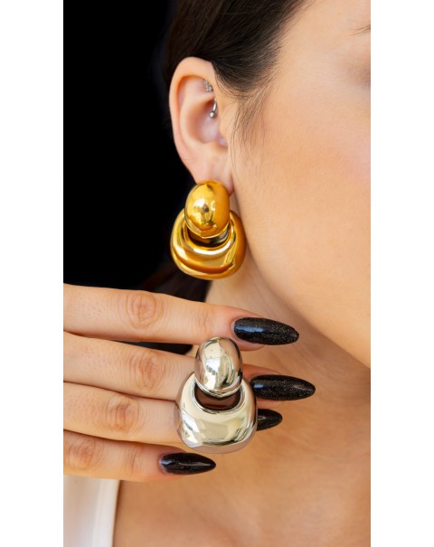 Σκουλαρίκια από ατσάλι