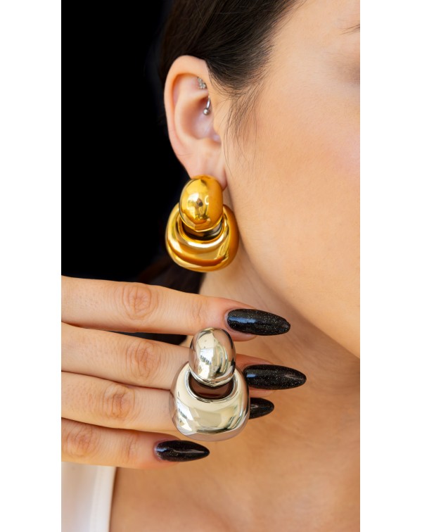 Σκουλαρίκια από ατσάλι