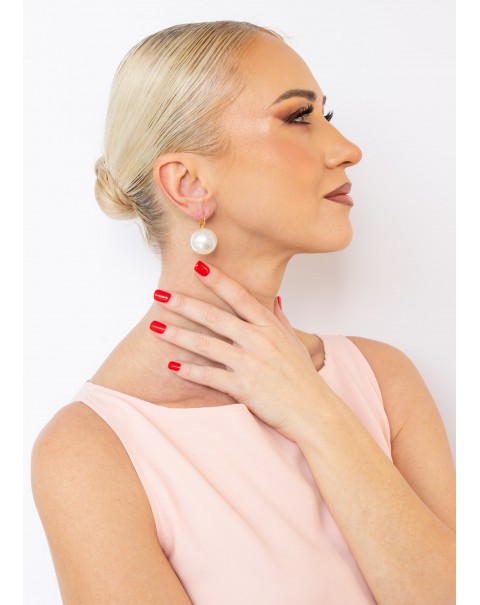 Σκουλαρίκια με πέρλα