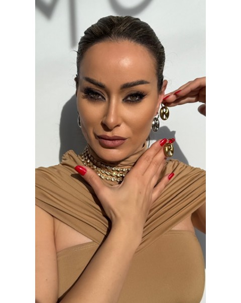 Σκουλαρίκια κρεμαστά θήτα