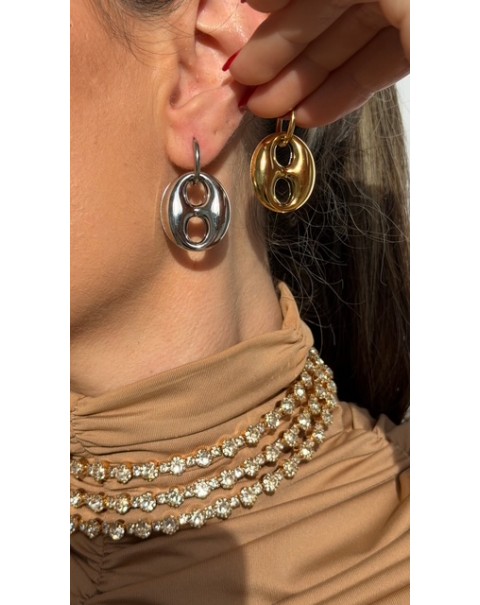 Σκουλαρίκια κρεμαστά θήτα