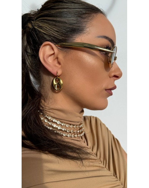 Σκουλαρίκια κρεμαστά θήτα