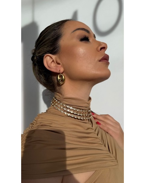 Σκουλαρίκια κρεμαστά θήτα