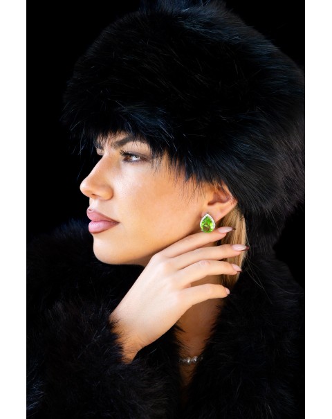 Σκουλαρίκια κρυστάλλινο δάκρυ