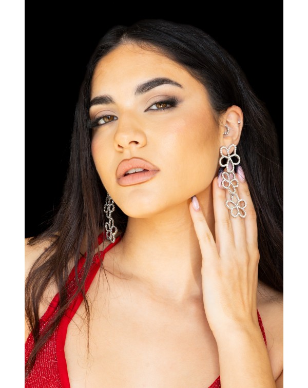 Σκουλαρίκια με διαδοχικά λ�...