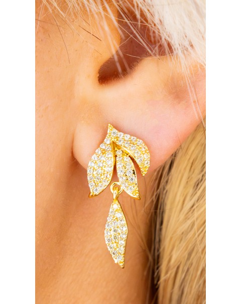 Σκουλαρίκια φύλλα